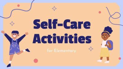Cute Abstract Self-Care Activities for Elementary