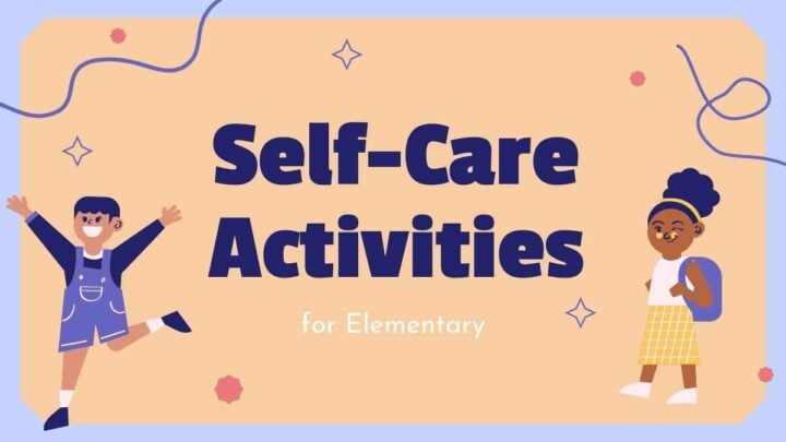 Cute Abstract Self-Care Activities for Elementary. Free PPT & Google ...