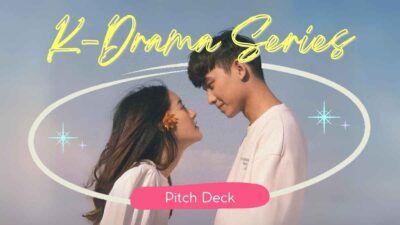 Cute Aesthetic K-Drama Pitch Deck
