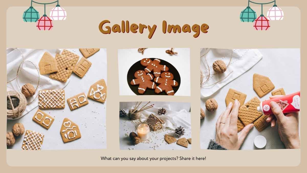 Cute Animated Gingerbread House Workshop - slide 11