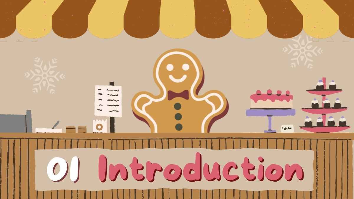 Cute Animated Gingerbread House Workshop - slide 3