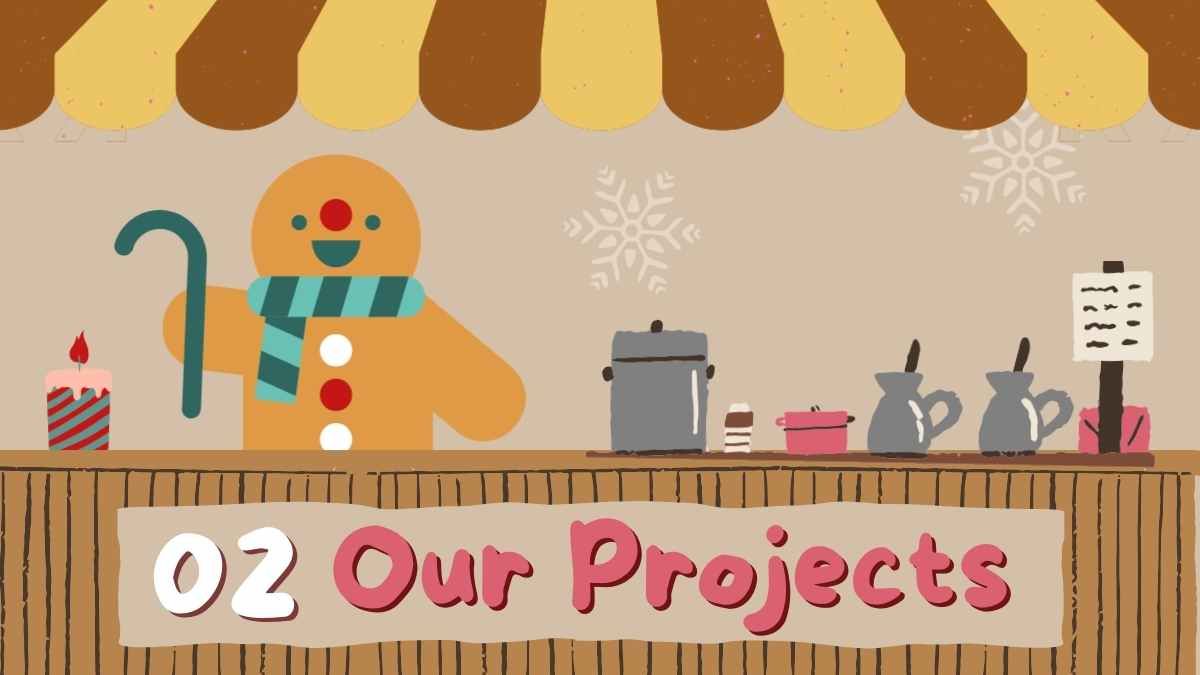 Cute Animated Gingerbread House Workshop - slide 6
