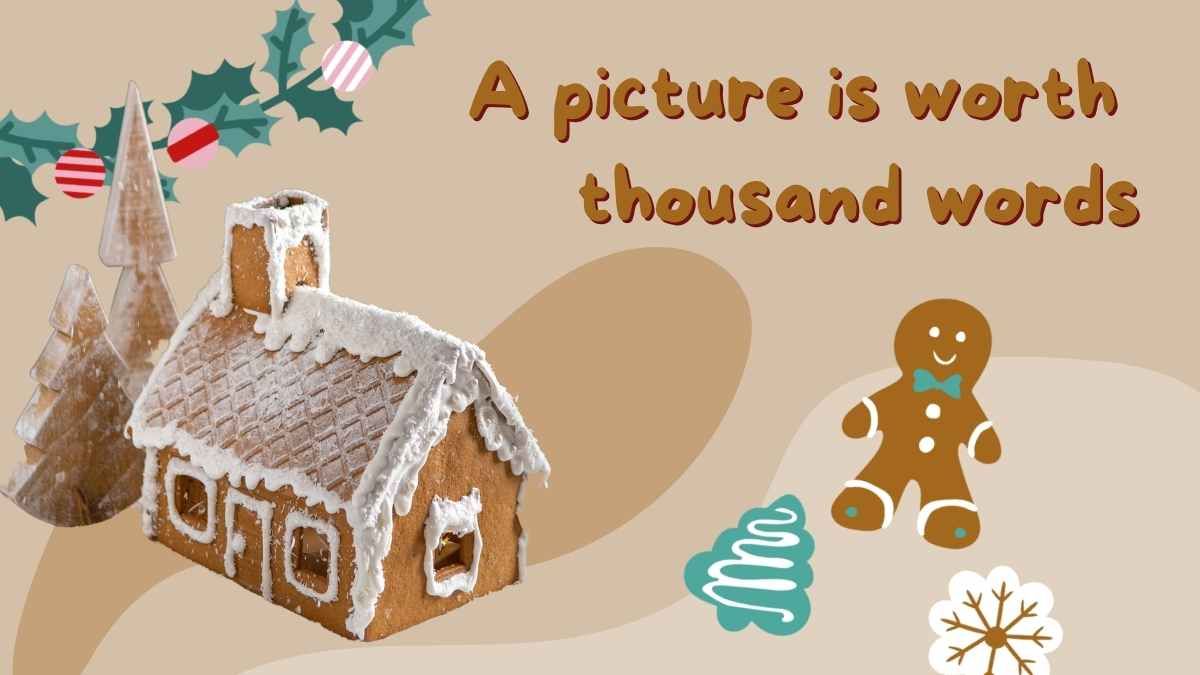 Cute Animated Gingerbread House Workshop - slide 8
