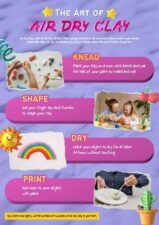 Slides Carnival Google Slides and PowerPoint Template Cute Art of Air Dry Clay Lesson Summary 1