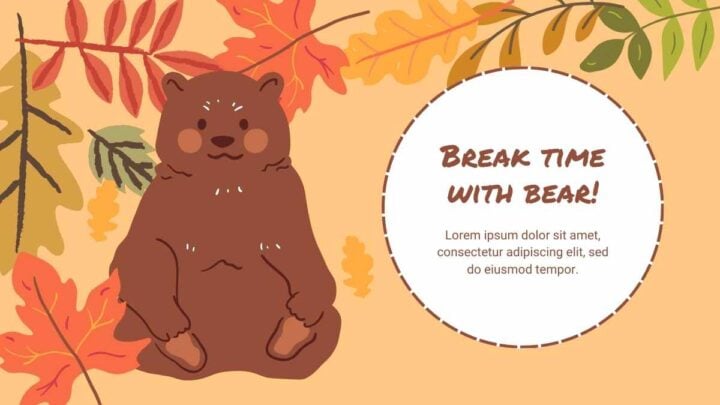 Cute Autumn Interactive Lesson Plan for Elementary. Free PPT & Google ...