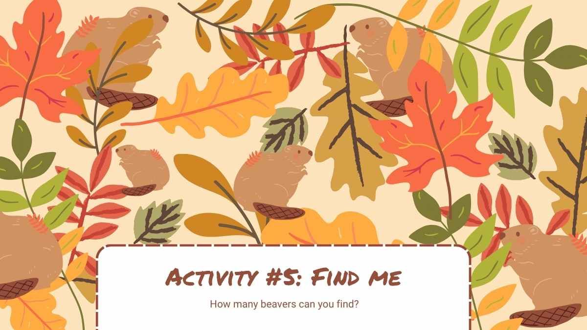 Cute Autumn Interactive Lesson Plan for Elementary - slide 14
