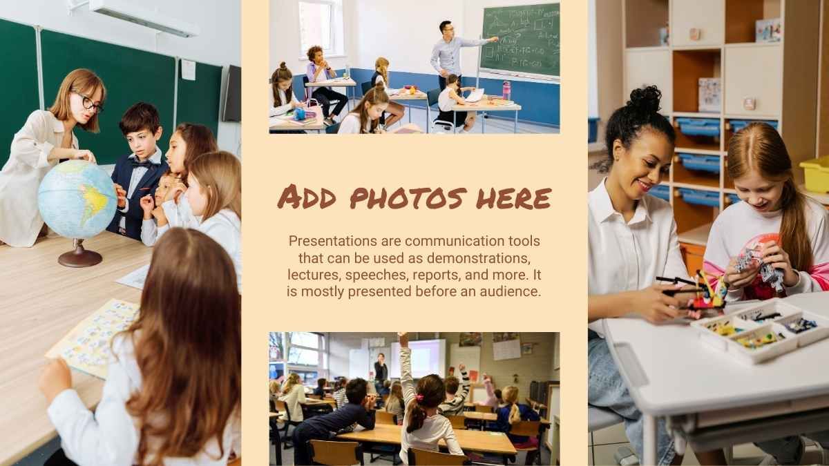 小学校向けのかわいい秋のインタラクティブなレッスンプラン - slide 7