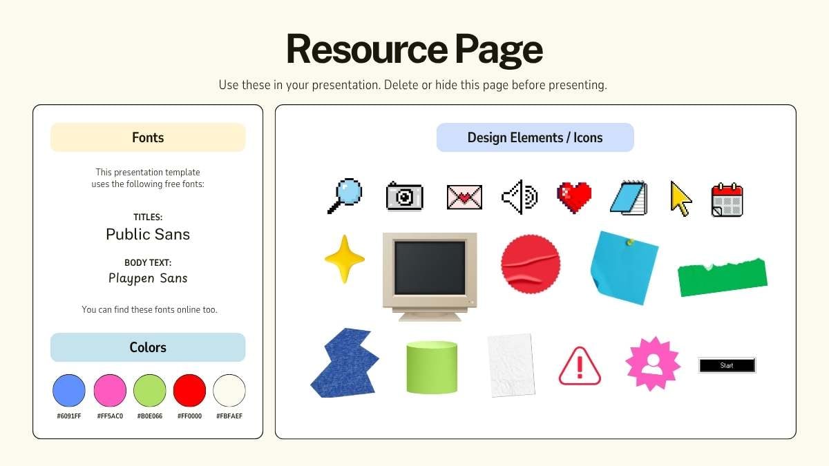 Cute Back to School Self-Introduction with Morph Transition - slide 11