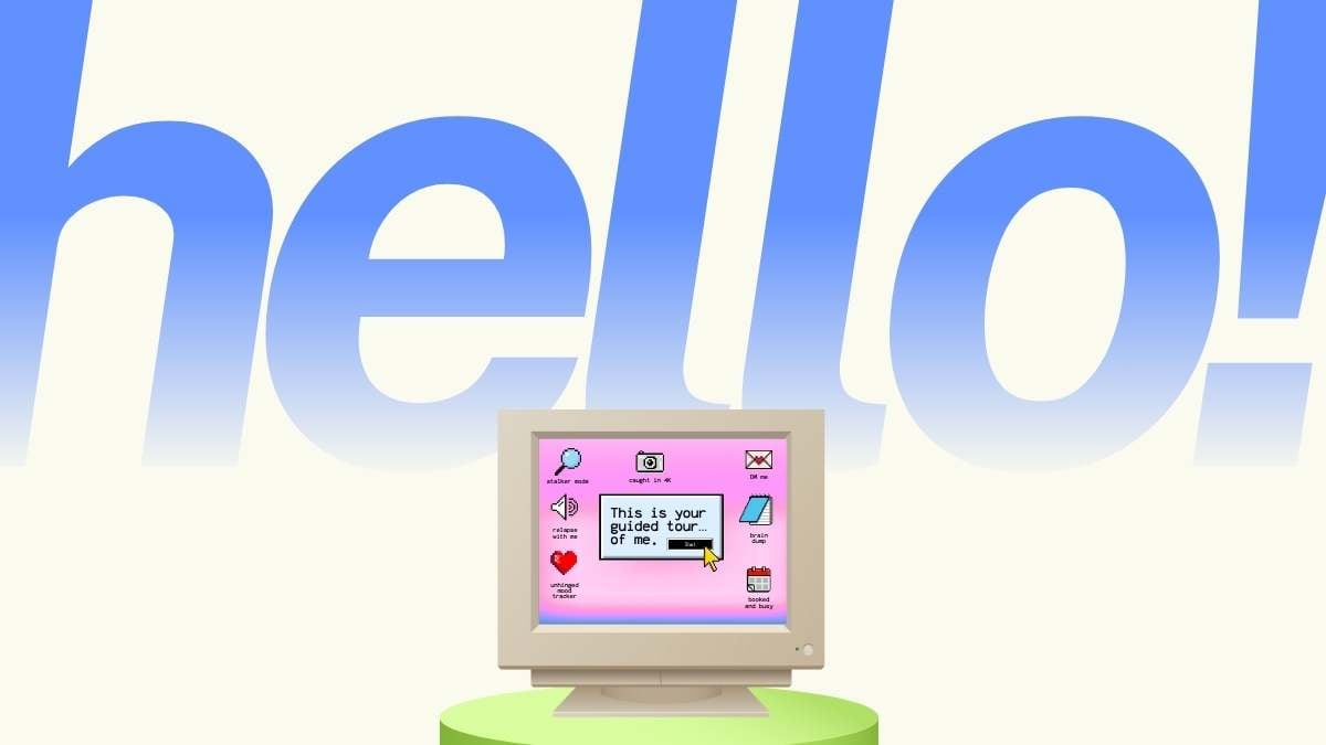Cute Back to School Self-Introduction with Morph Transition - slide 3