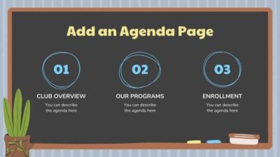 Cute Blackboard Student Council. Free PPT & Google Slides Template ...