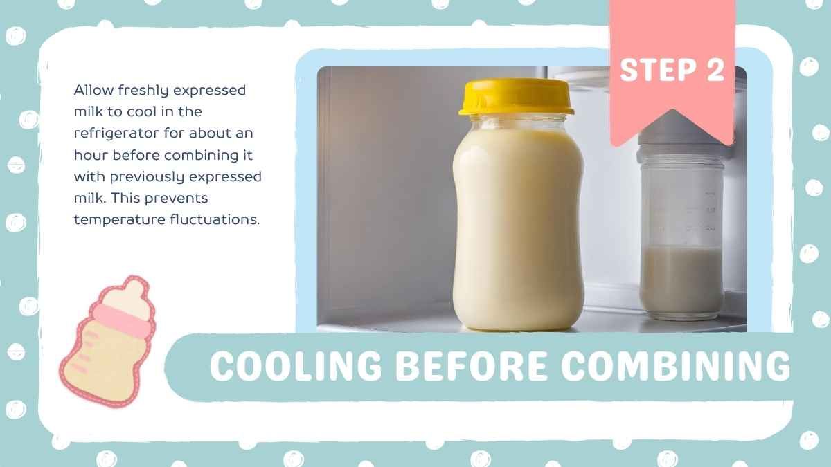 Tutorial fofo de armazenamento de leite materno - slide 10