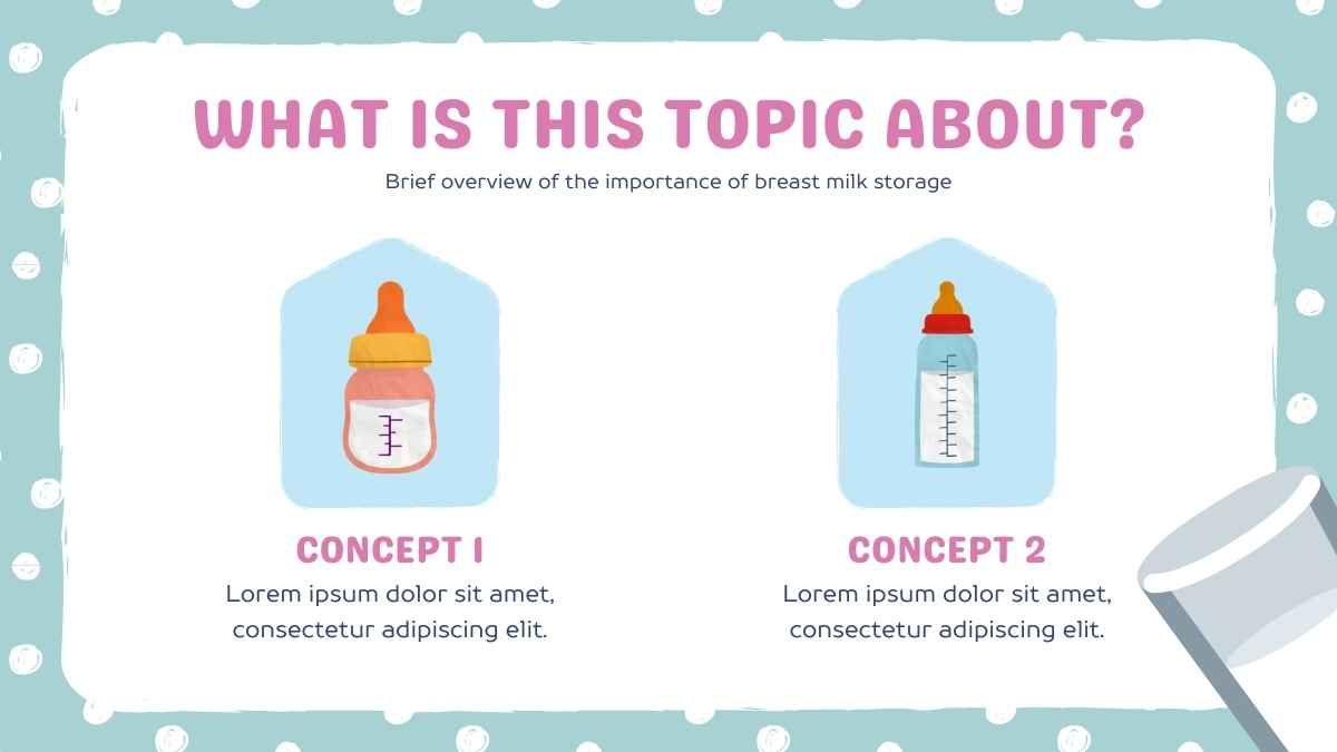 Lindo tutorial de almacenamiento de leche materna - diapositiva 2