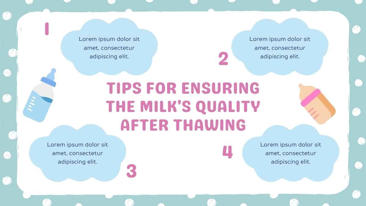 Cute Breast Milk Storage Tutorial - slide 7