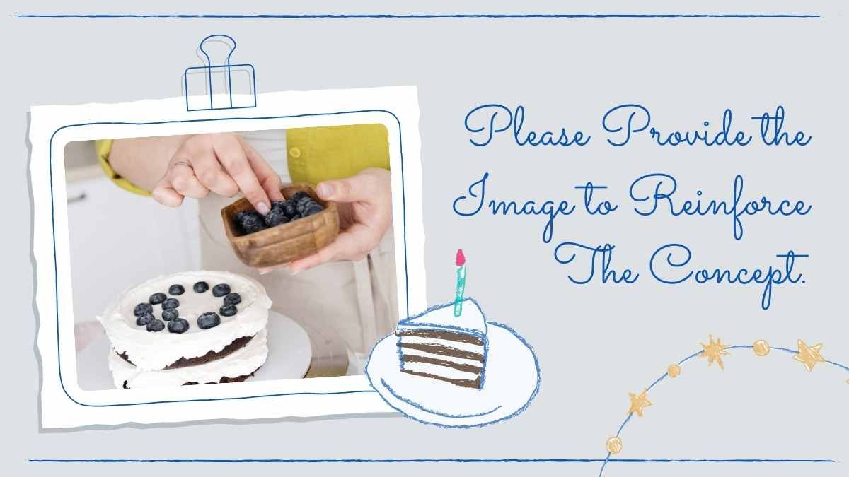 귀여운 케이크 장식 튜토리얼 - slide 14