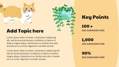 Cute Cat Activity Lesson Plan. Free PPT & Google Slides Template ...