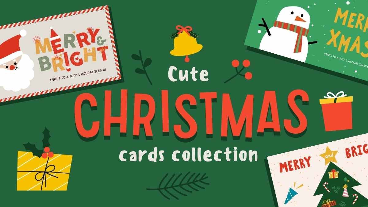 Cute Christmas Cards - slide 0