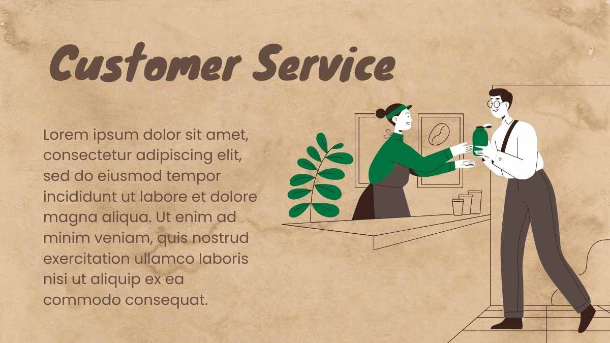 Cute Coffee Shop Barista Resume Slides - slide 11