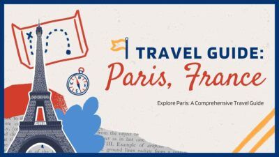 Cute Collage Paris Travel Guide Slides