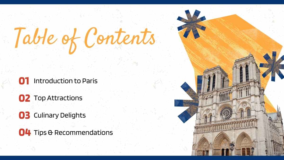 Cute Collage Paris Travel Guide Slides - slide 3
