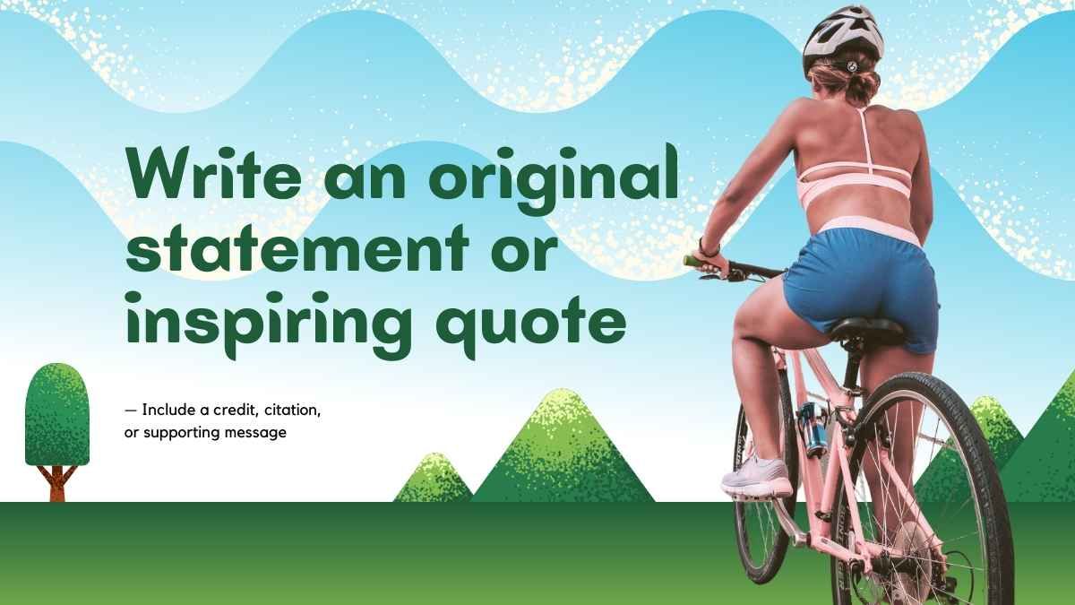 Recorte fofo Mês Nacional da Bicicleta - slide 9