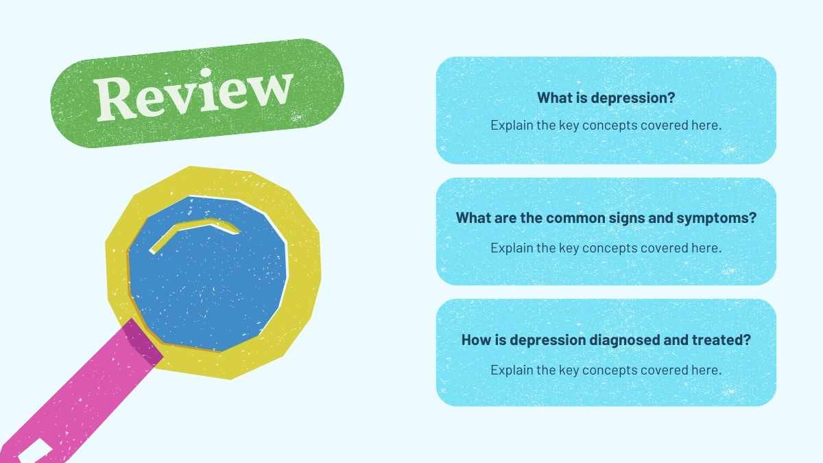 Cute Depression Slides - slide 12