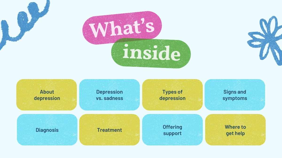Cute Depression Slides - slide 2