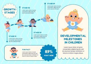 Slides Carnival Google Slides and PowerPoint Template Cute Developmental Milestones In Children Slides 2