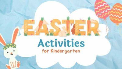 Lindas actividades de Pascua para kindergarten