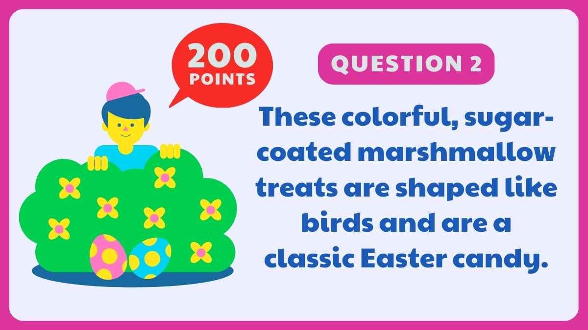 Cute Easter Jeopardy - slide 12