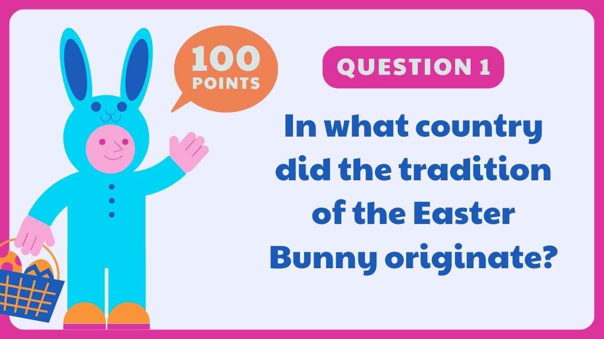 Cute Easter Jeopardy - slide 5
