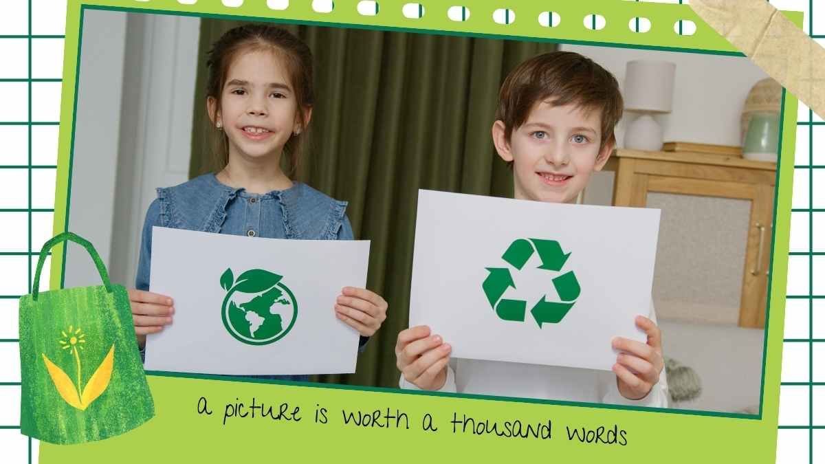 Cute Global Recycling Day at School - slide 5