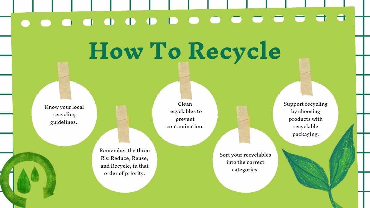 Dia Mundial da Reciclagem na escola - slide 6