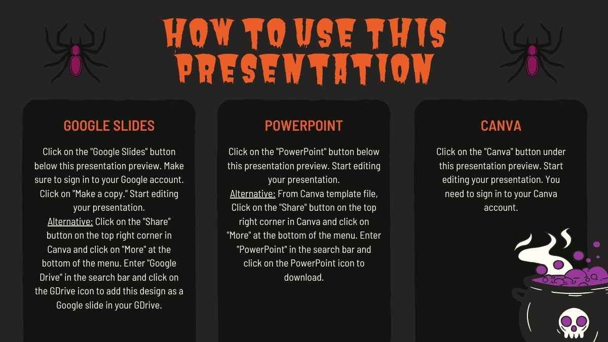 Explore Free Witch Presentation Templates - slide 1