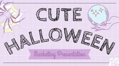 Cute Halloween Marketing Presentation