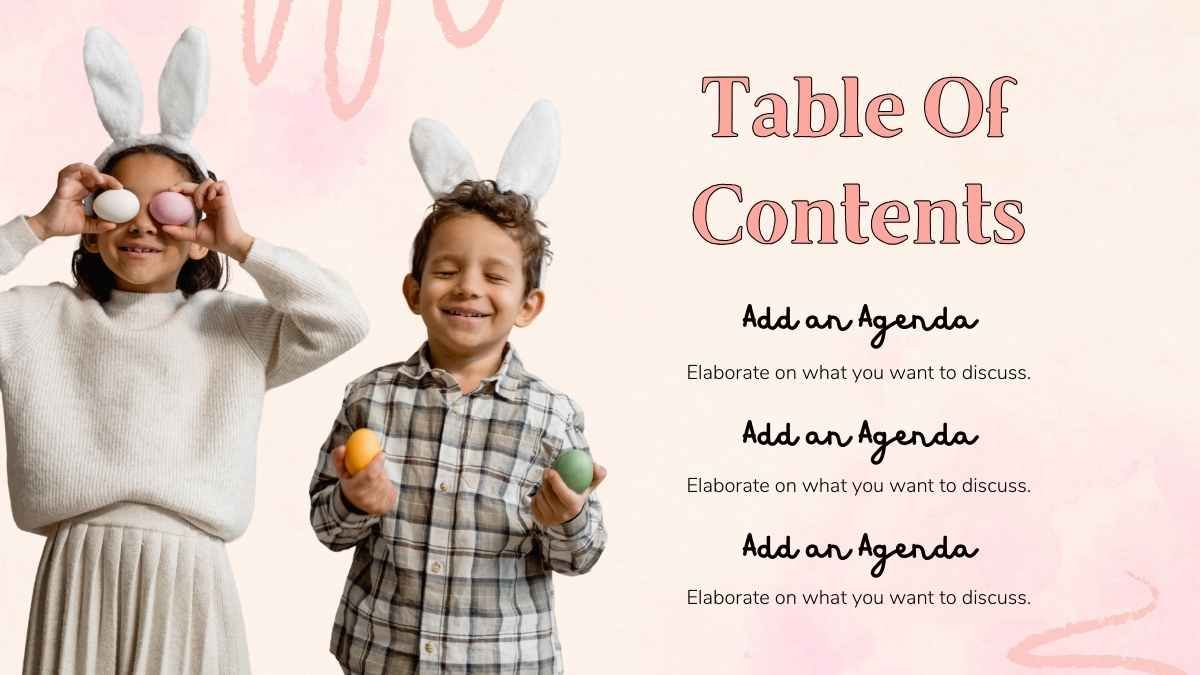 Cute Happy Easter - slide 1