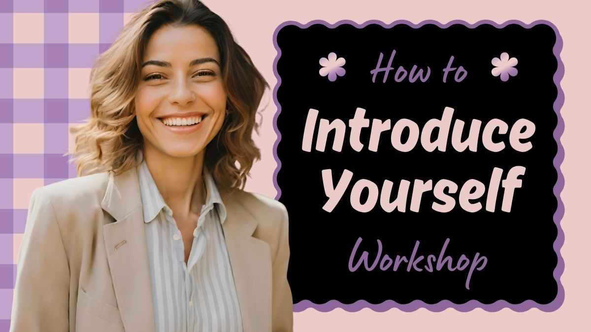 Workshop “Como você se apresenta” (Cute How to Introduce Yourself) - slide 0