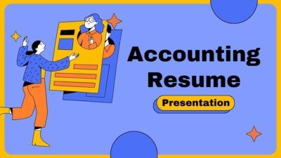 Slides Carnival Google Slides and PowerPoint Template Cute Illustrated Accounting Resume 2