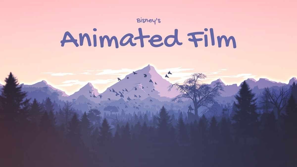 Cute Illustrated Animated Film Background - slide 0