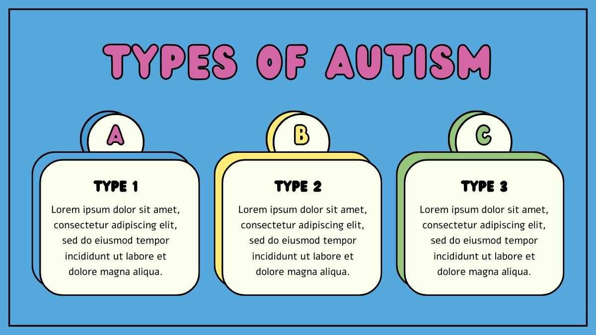Dia da Conscientização sobre o Autismo ilustrado e fofo - slide 8