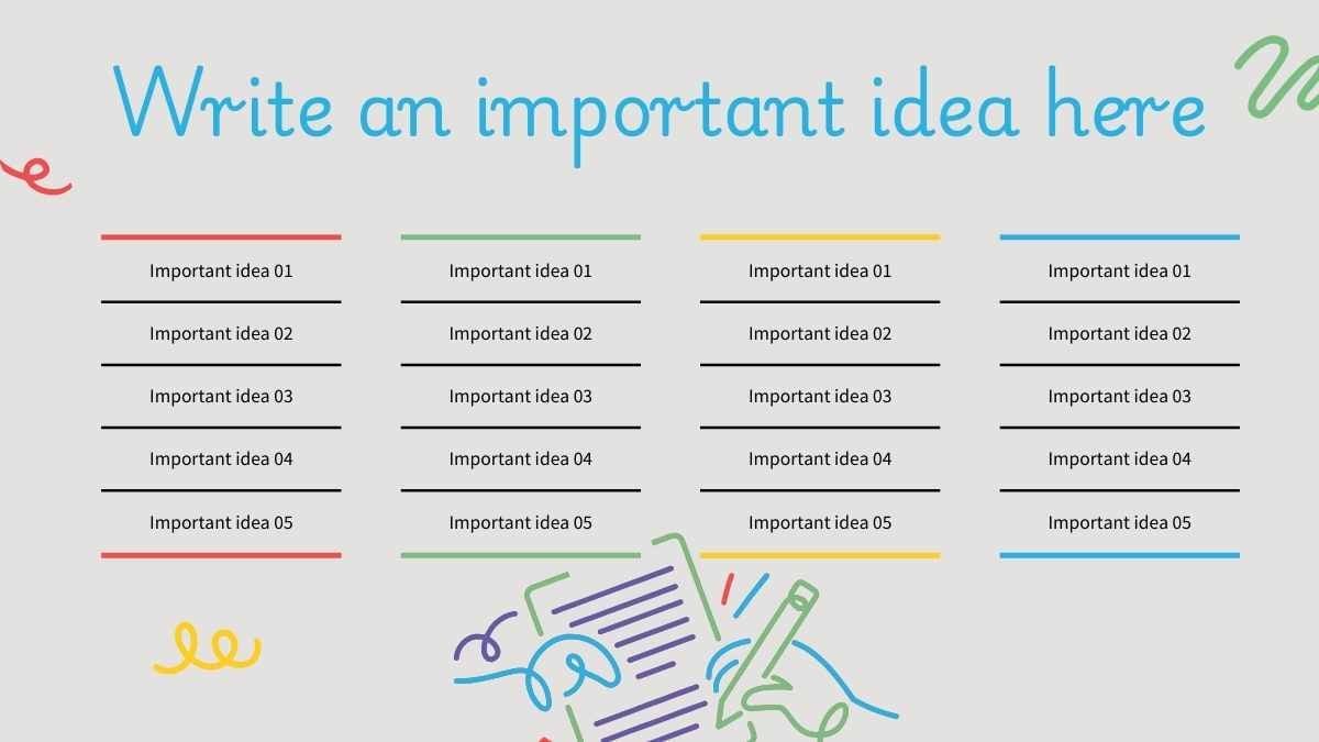 Infografis Brainstorming Bergambar yang Menggemaskan - slide 10