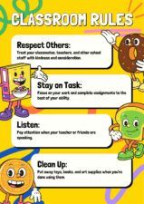 Slides Carnival Google Slides and PowerPoint Template Cute Illustrated Classroom Rules 1