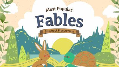 Cute Illustrated Fables Storybook