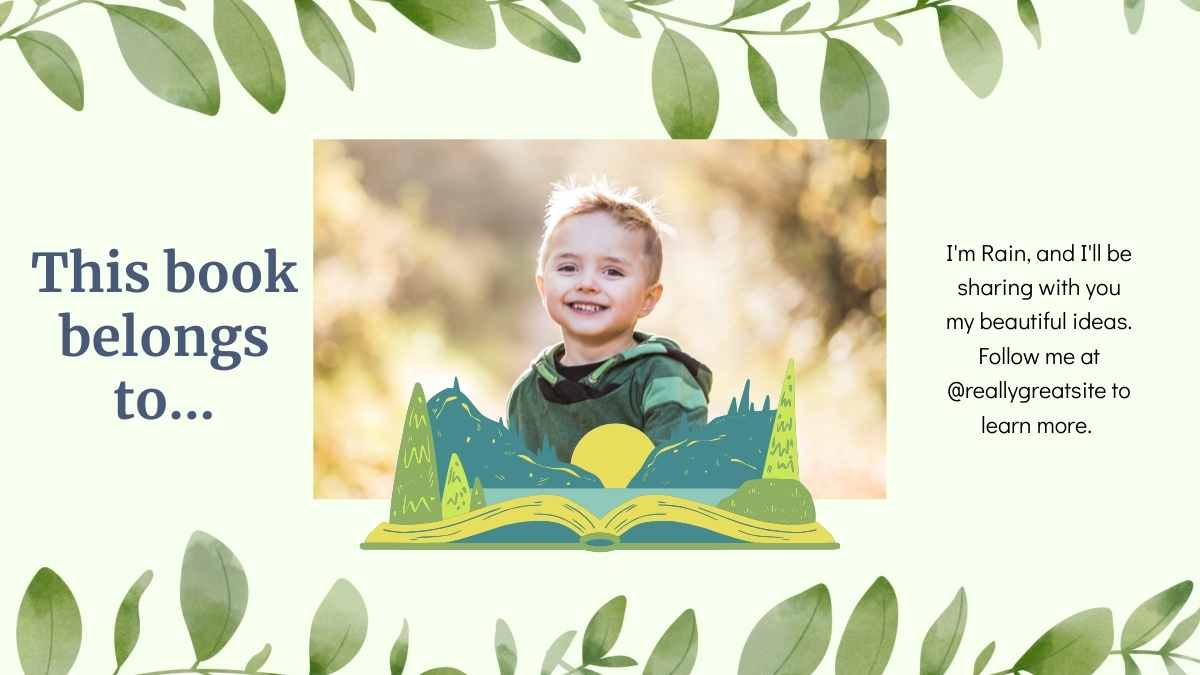 Cute Illustrated Fables Storybook Slides - slide 3