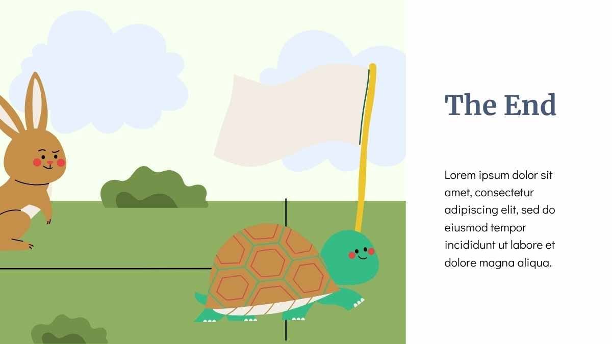 Cute Illustrated Fables Storybook Slides - slide 9