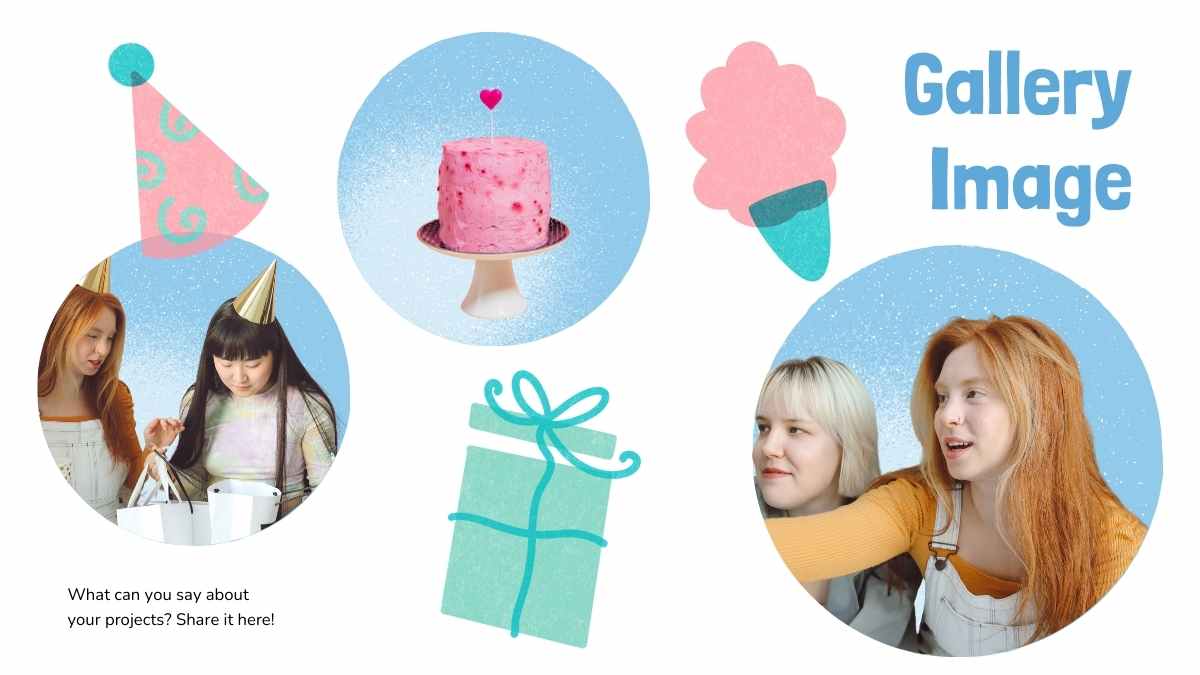 Cute Illustrated My Sweet Sixteen Minitheme Slides - slide 15