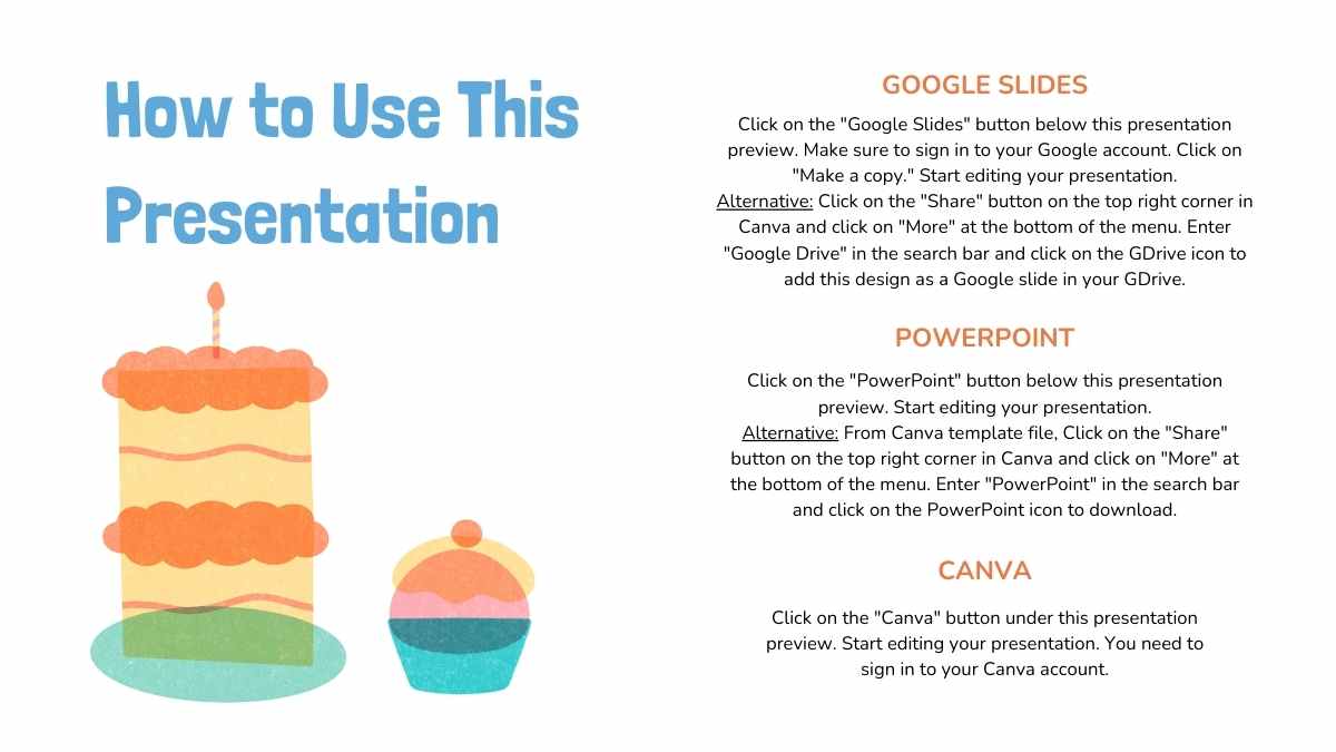 Cute Illustrated My Sweet Sixteen Minitheme Slides - slide 2