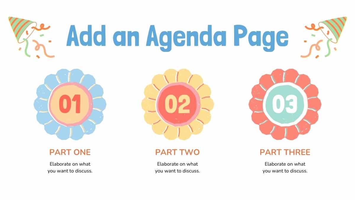 Cute Illustrated My Sweet Sixteen Minitheme Slides - slide 3