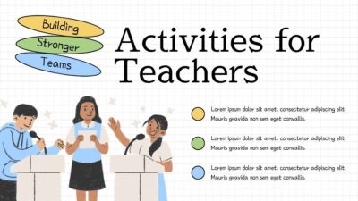 Team Building Activities For Teachers. Free PPT & Google Slides ...