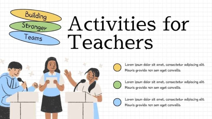 Team Building Activities For Teachers. Free PPT & Google Slides ...