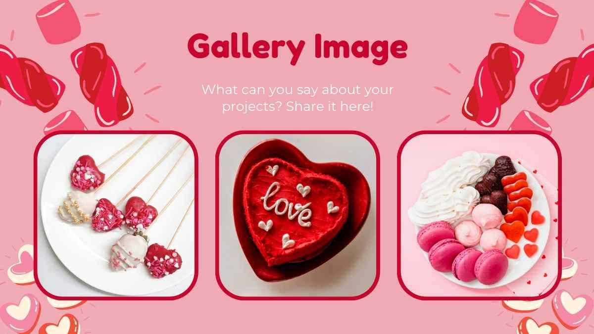 かわいいイラストのバレンタインデーのキャンペーン - slide 9
